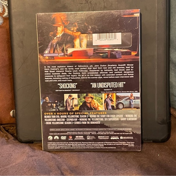 Yellowstone seasons 1-3 paramount DVD EUC - Picture 2 of 7